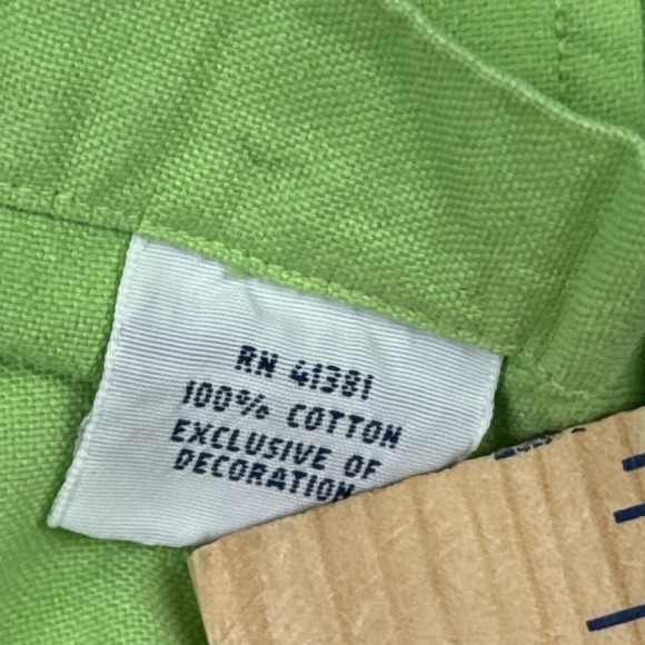 Ralph Lauren Shirt Mens Large Green Button Up Long Sleeve Pony Logo Casual - Picture 6 of 13